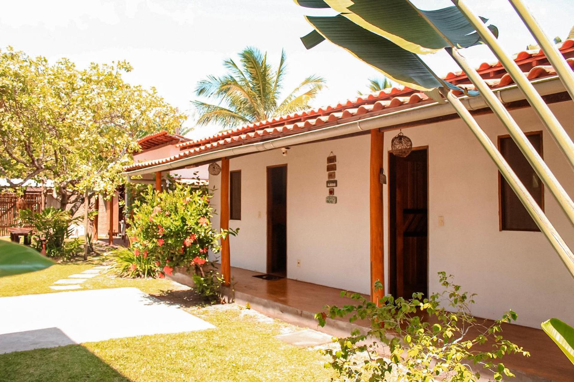 Family Guest House Velha Boipeba Bagian luar foto
