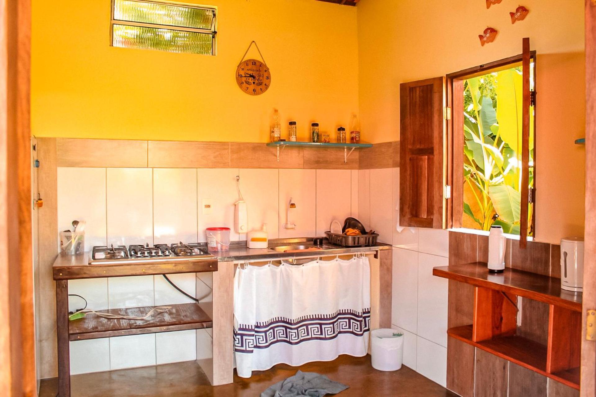 Family Guest House Velha Boipeba Bagian luar foto