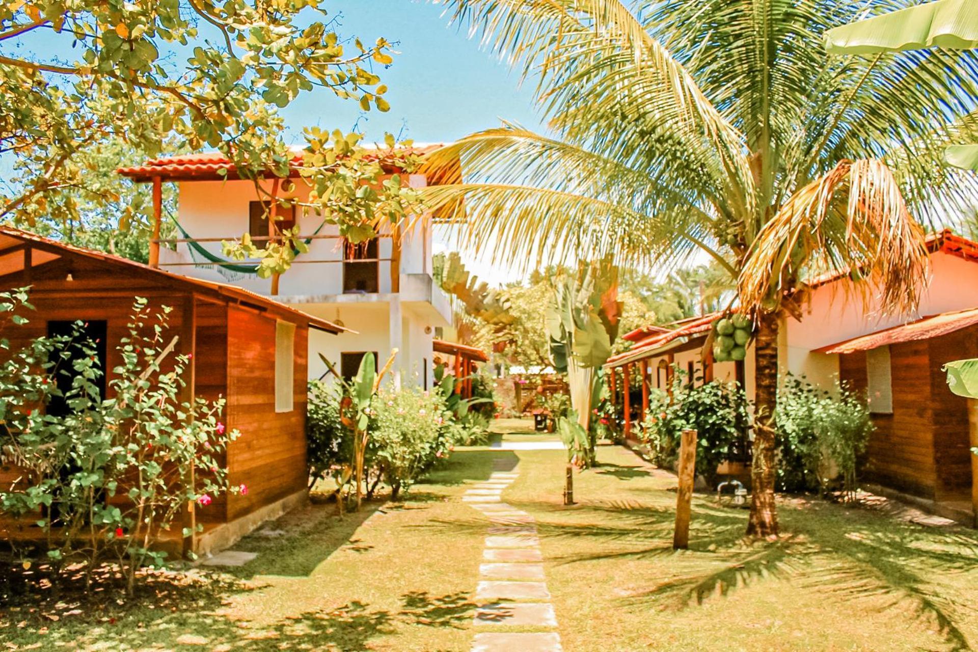 Family Guest House Velha Boipeba Bagian luar foto