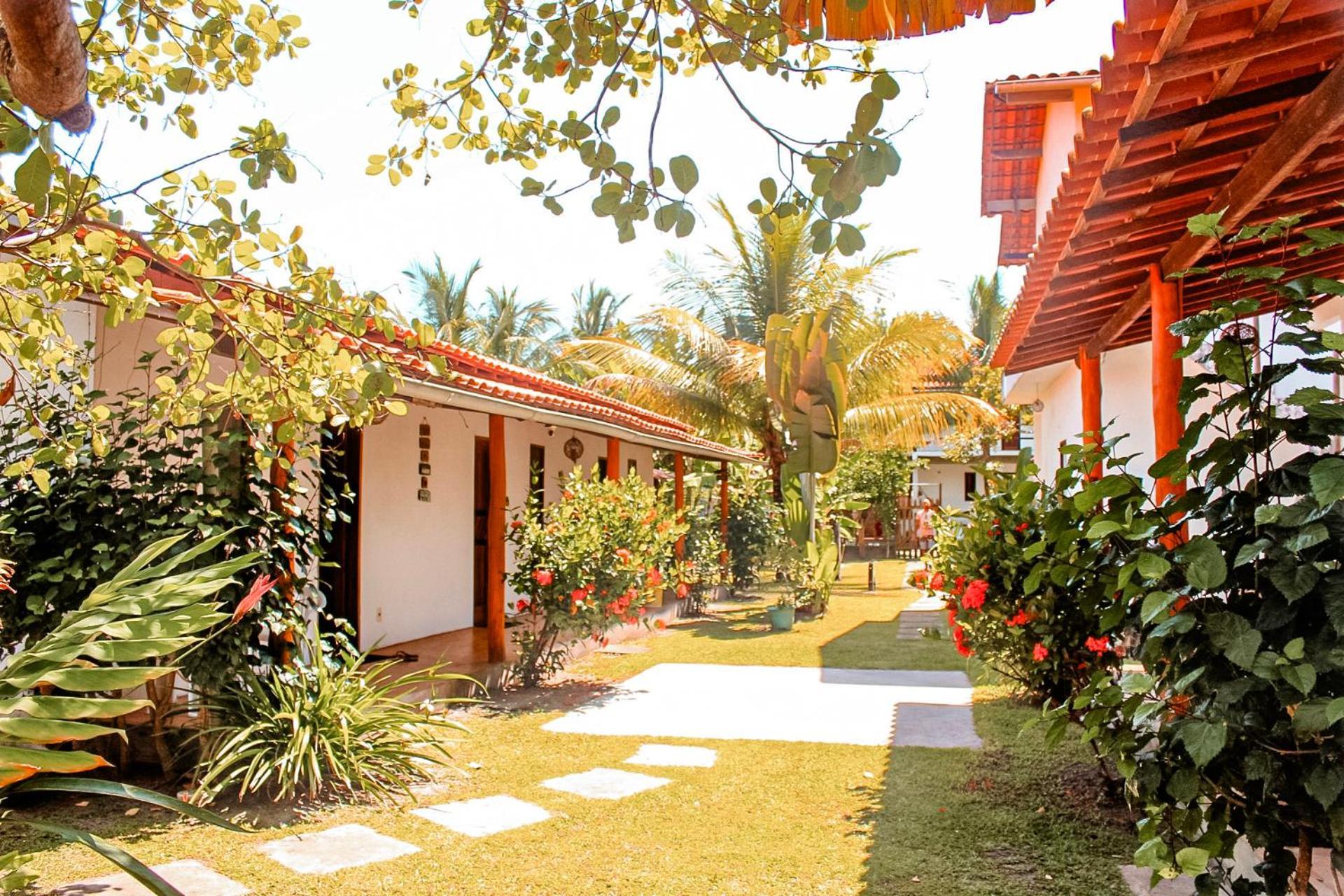 Family Guest House Velha Boipeba Bagian luar foto